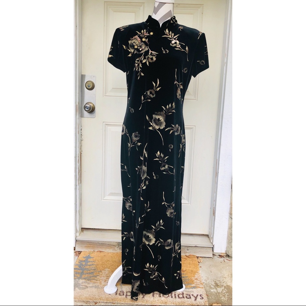 Sparkly Velvet Gown
